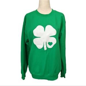 Gildan Heavy Blend Shamrock Sweatshirt Size Small
